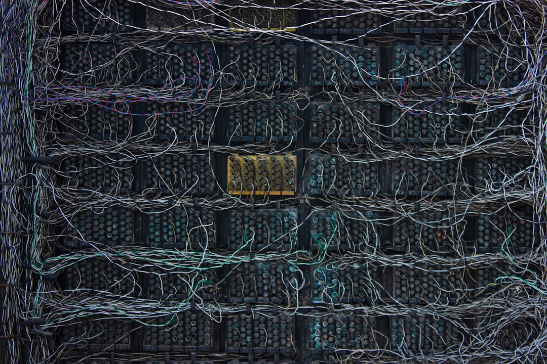 black and brown wooden hanging decor