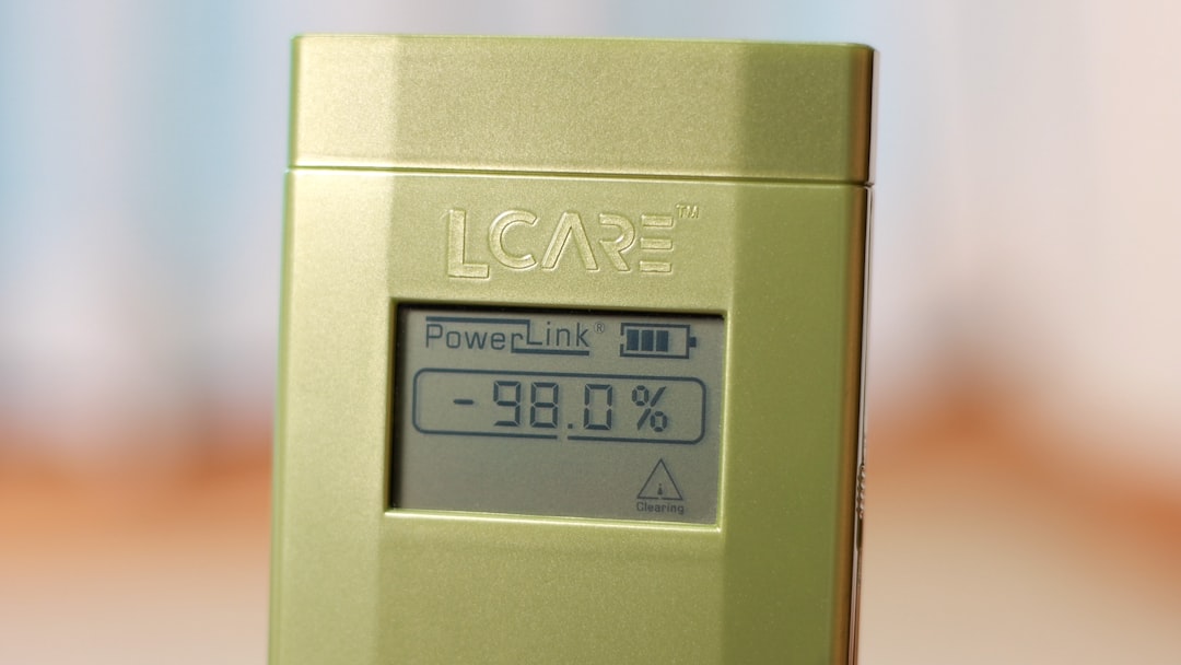 a close-up of a digital clock